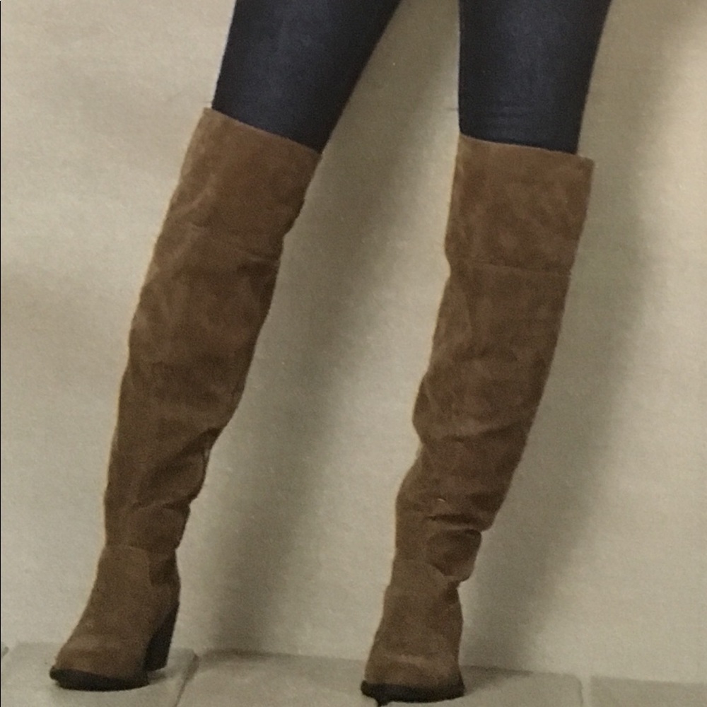 MIA Aubrey tall suede boot.  NWT!